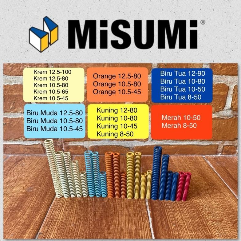 Per misumi original Japan  100% spring misumi japan misumi bulat menggunakan kemasan Nugi