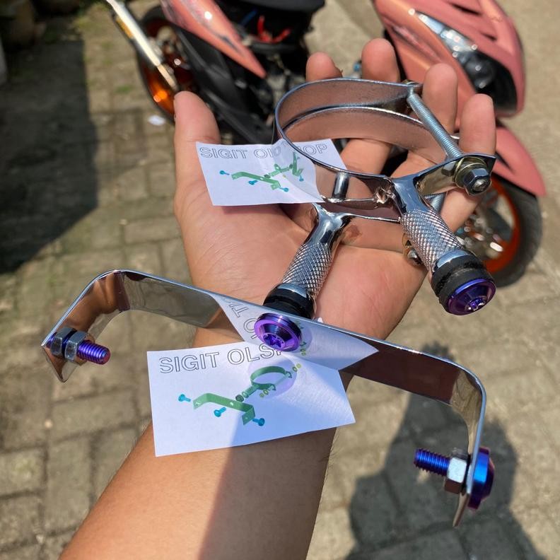 bracket oc gsx / mx matic universal oil cooler radiator oc gsx Nugi