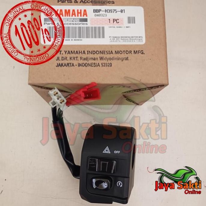 SAKLAR KANAN NEW AEROX 155 2021 ASLI YAMAHA