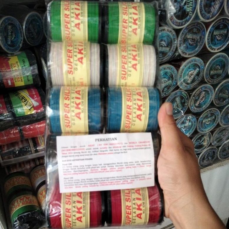gelasan akiat asli dapat 10 pcs Nugi