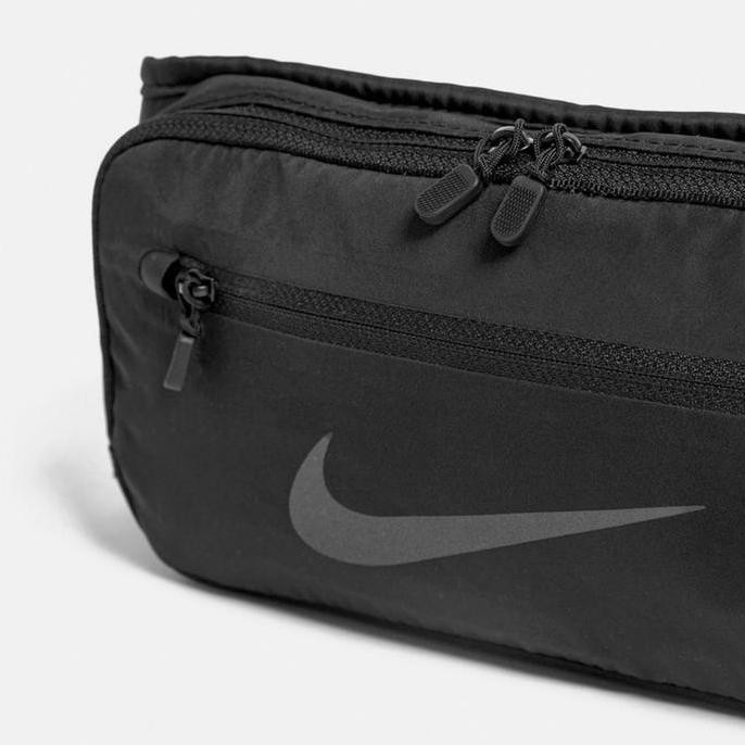 Sale Tas Nike Running Hip Pack Black Waist Belt Bag Original Stok Terbatas