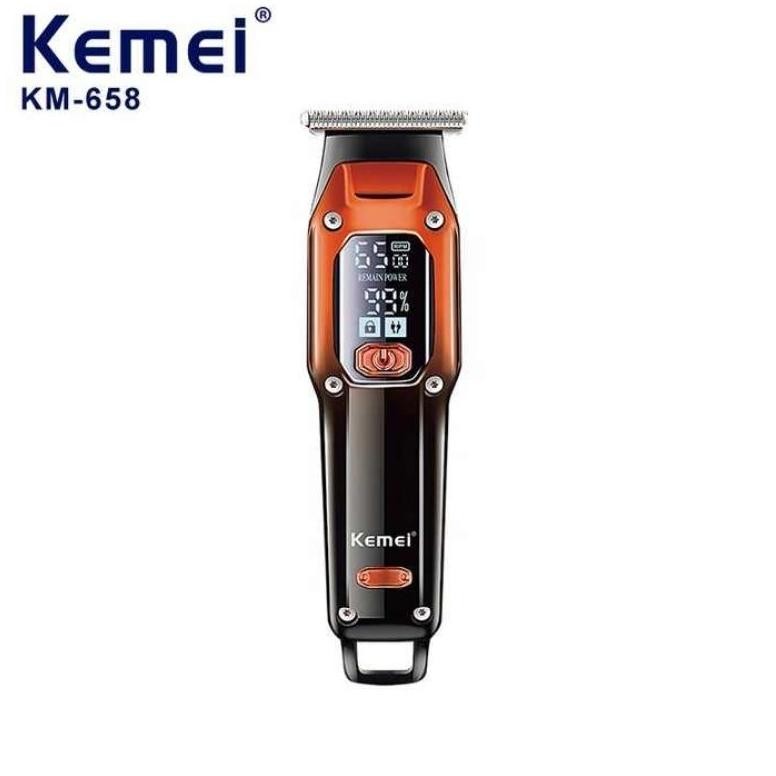 Terlaris Kemei Km 658 Cukuran Rambut Seri Terbaru Km 658 Clipper Kemei Indikator Digital Led