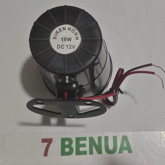 TOA ALARM KLAKSON SIRINE 6 SUARA MOBIL MOTOR ODONG ODONG 15WATT /12V