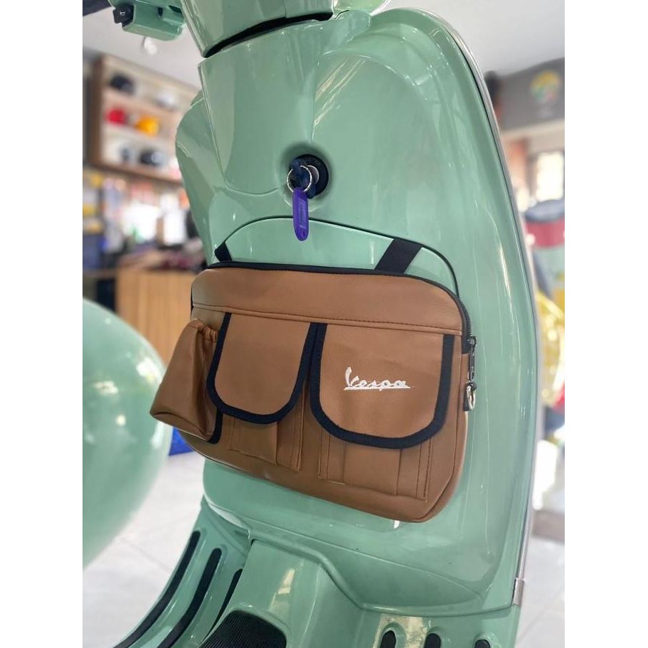 Tas Vespa / Tas Bagasi Depan Vespa / Tas Glovebox Vespa