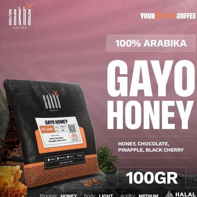 

PROMO KOPI ARABIKA GAYO HONEY ARABICA COFFEE ROAST BEANS MANUAL BREW 100GR