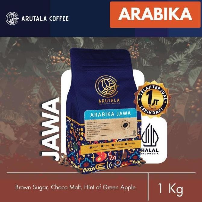 

PROMO ARUTALA KOPI ARABIKA JAWA JAVA ARABICA 1KG