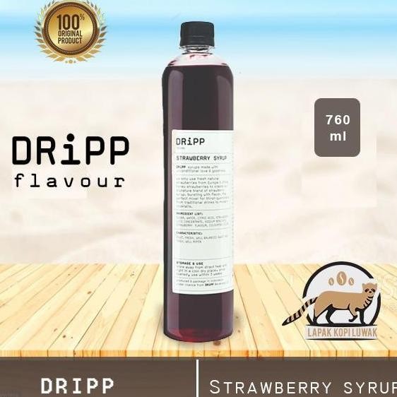 

(SALE) STRAWBERRY SYRUP MERK DRIPP