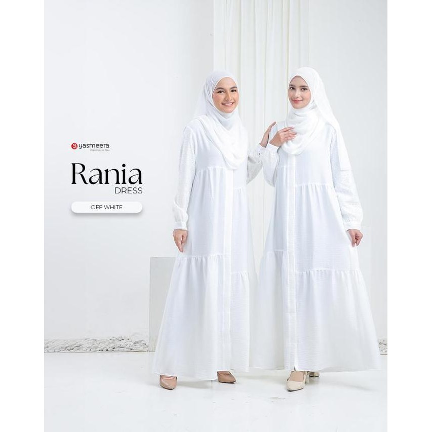 Yasmeera Official | Rania Dress (Gamis Brukat I Gamis Kondangan I Gamis Linen) LM