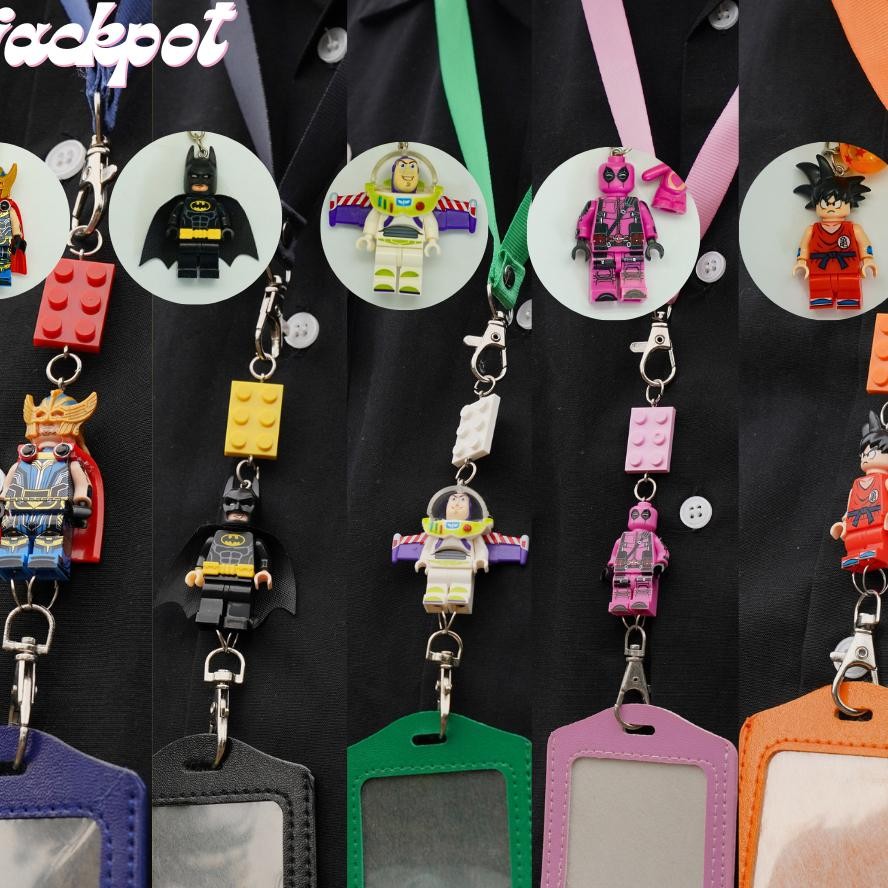 

Lanyard Id Holder Minifure Series Name Tag Lucu Marvel Dc Series Toy Story Series Naruto Series One Piece Series Starwar Series Dragon Ball Series Disney Series