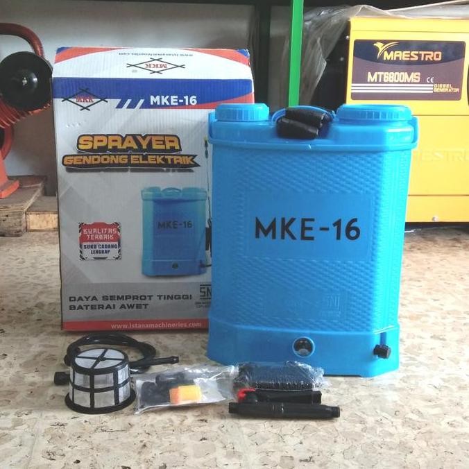 ------] Sprayer Elektrik MKE 16L Tangki Semprot Elektrik