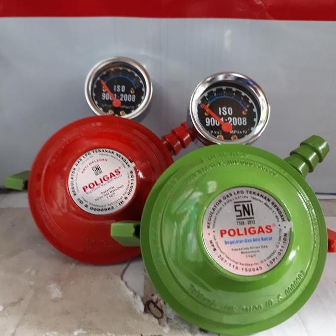 Regulator Poligas Pengunci Ganda