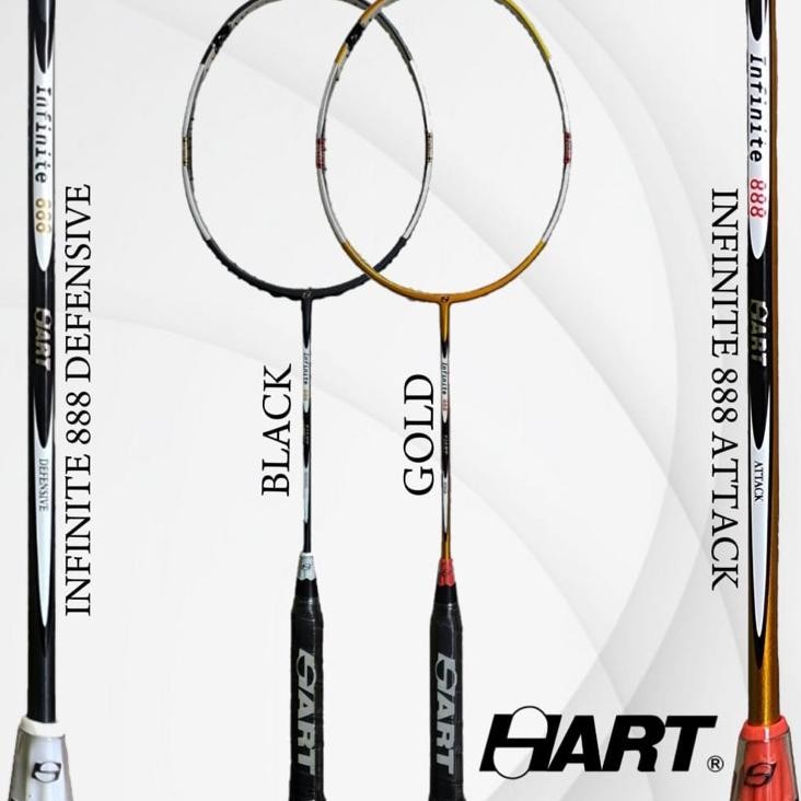 Raket Bton Hart Infinite 888 Atta Defensive 30 Lbs