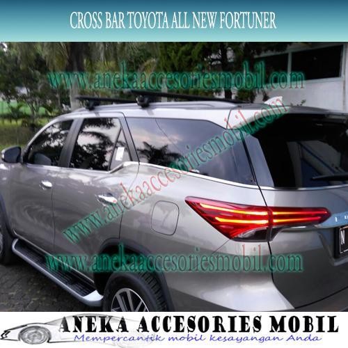 Roof Cross Bar/Cross Bar Atap Mobil Toyota All New Fortuner 2016 Original Dan Terpercaya