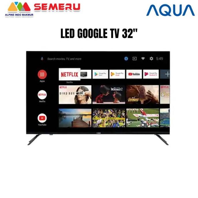 Buruan serbu] AQUA LED GOOGLE TV 32" AQT-32K701AF KHUSUS MAKASSAR FREE PENGANTARAN