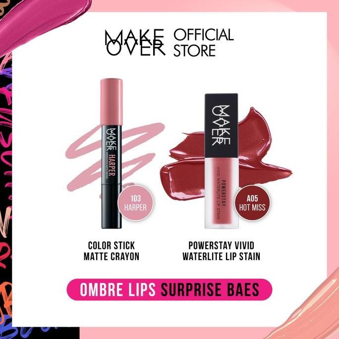 MAKE OVER OMBRE LIPS SURISE BAES