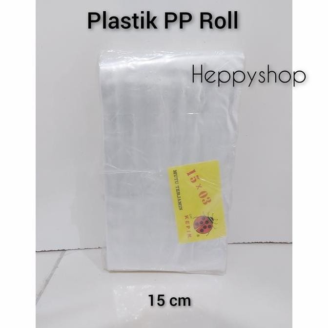 

((((()paling dicari] Plastik PP Roll 15 cm