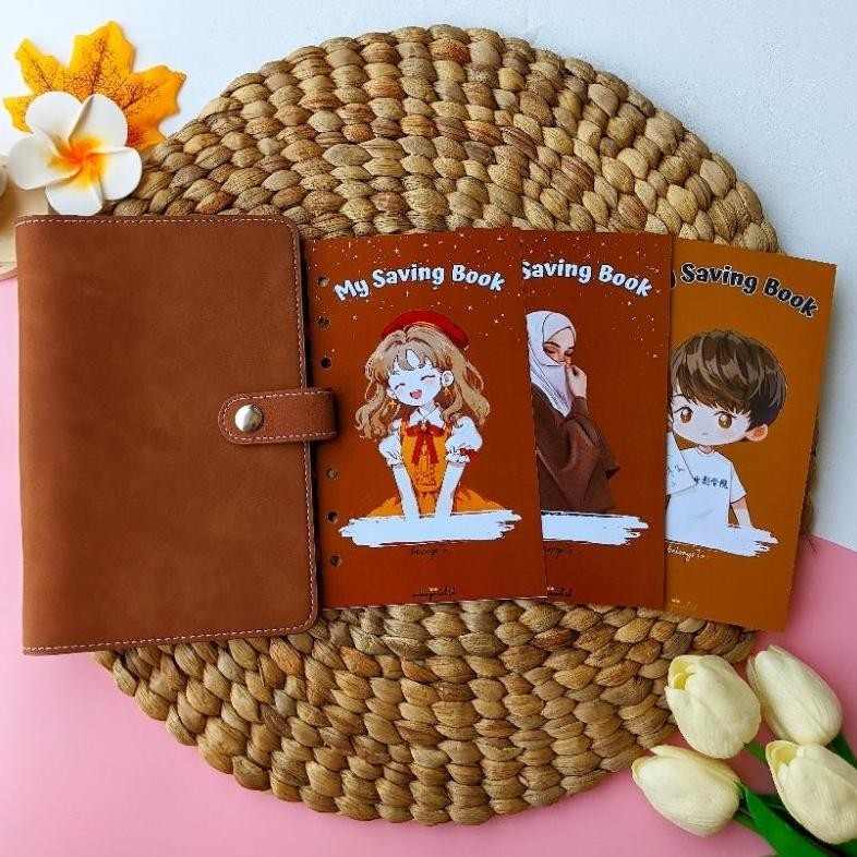 

[10 Ziplock] Part 1 Paket binder Nabung binder keuangan ukuran A6