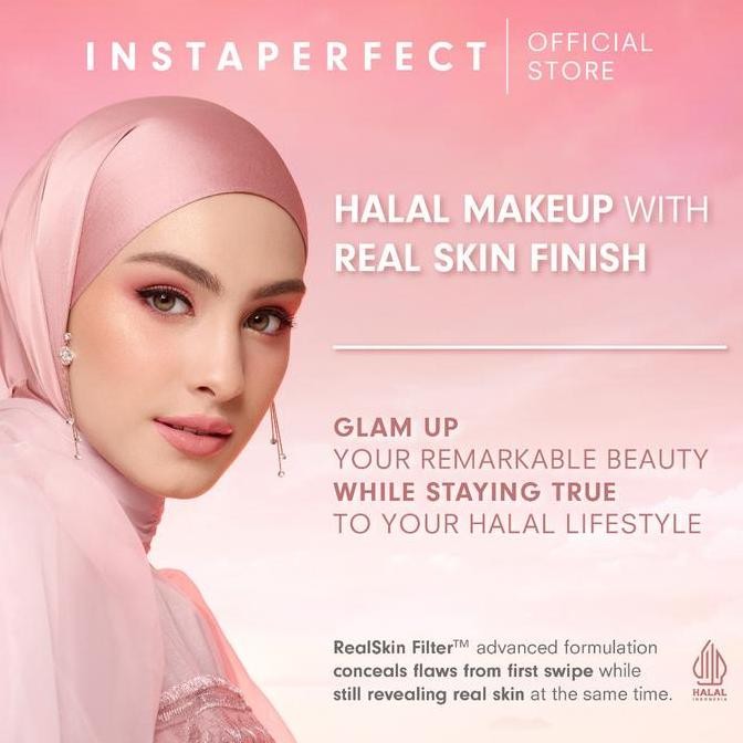 INSTAPERFECT SKINCOVER AIR CUSHION INDONESIA / CUSHION WAJAH 11G / REAL SKIN COVARAGE / TRANSFER RES