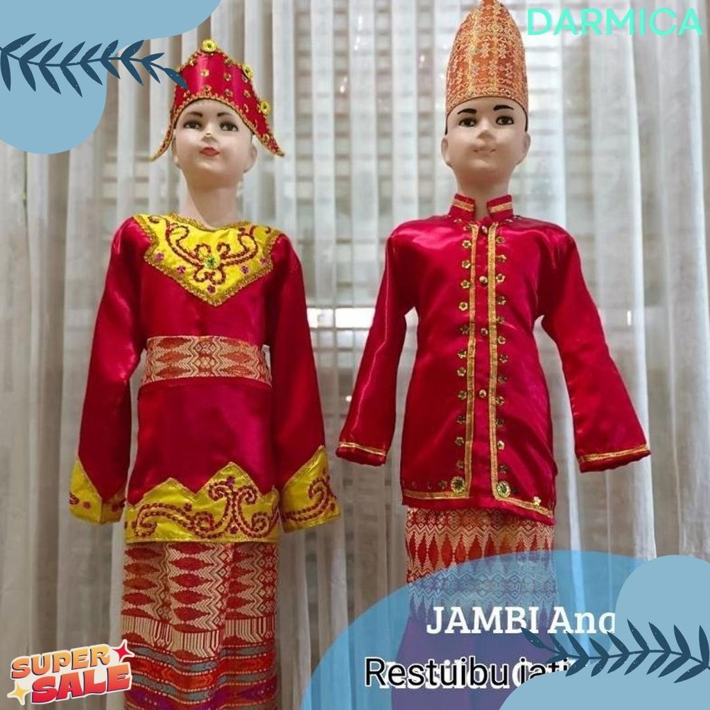 Baju Adat Jambi Anak Lengkap Ukuran S-Xl Flash Sale Diskon Hingga 70%