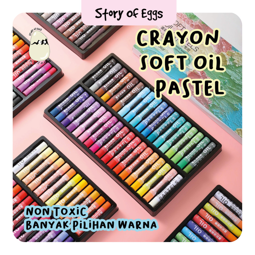 

Morandi Macaron Soft Oil Pastel Crayon Krayon Sekolah Set Warna Isi 12 / 24 / 36 Tidak Beracun