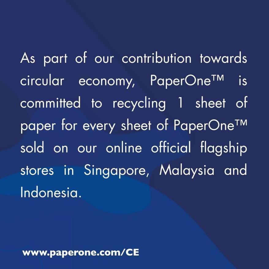 

PaperOne Kertas A4 75gr Copier 3 Rim (1500 lembar) Kertas HVS