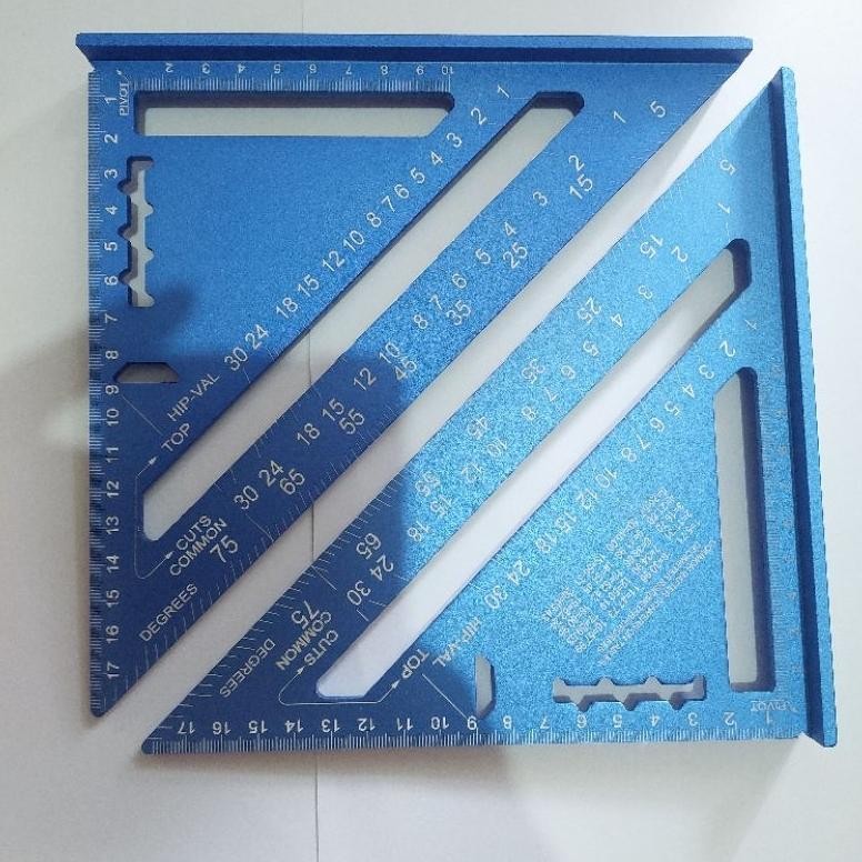 

Speed Square Black 7" / Red 7" Penggaris Siku Segitiga