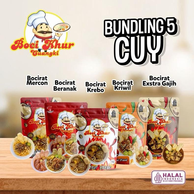 

Boci Khurcuangki - Baso Aci Paket Bundling 5 Best seller