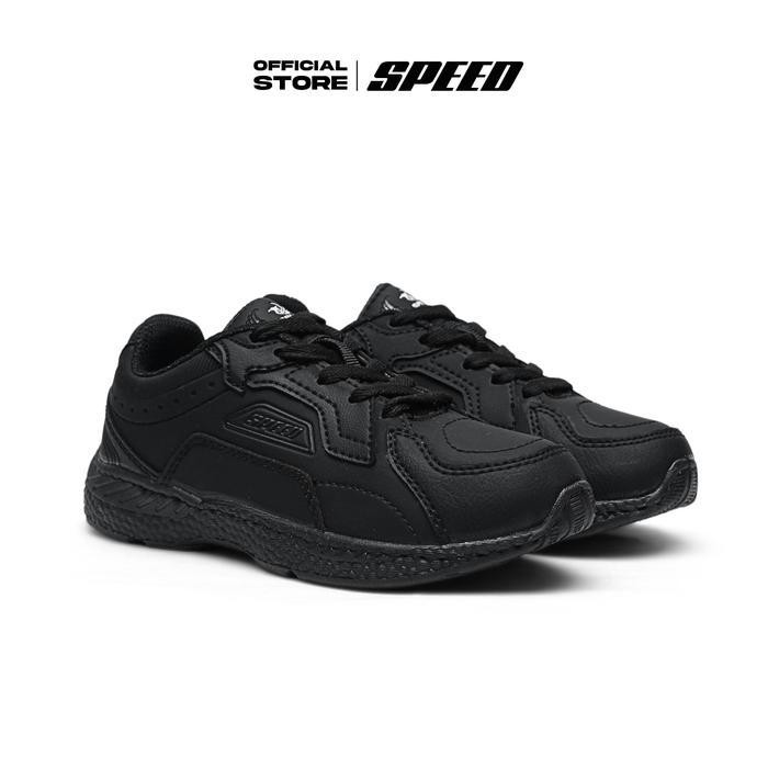 Rs Speed - Sepatu Anak - Yonger Series - Sepatu Sekolah - Sepatu Hitam Ukuran 30-35
