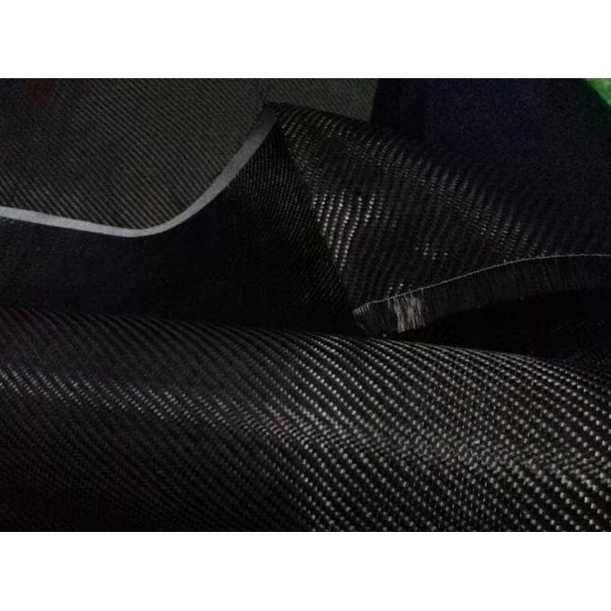 Carbon Kevlar Jogja Hitam twill 150cm