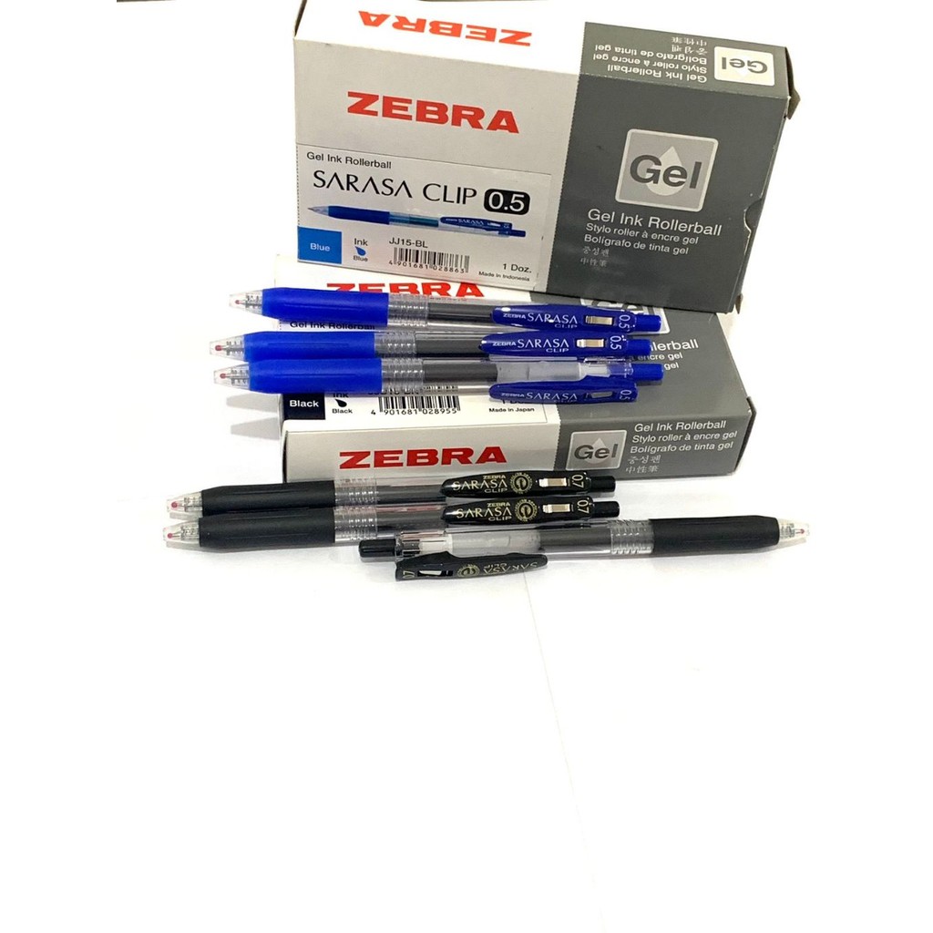 

ZEBRA - Pulpen Gel Pen Sarasa 0.5mm/O.7mm - Pcs