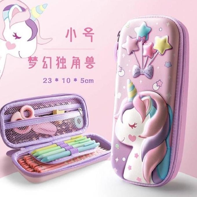 

Baru Tempat Pensil Anak Cewek 3D Timbul Waterproof Eva Tebal Lucu Kapasitas Besar