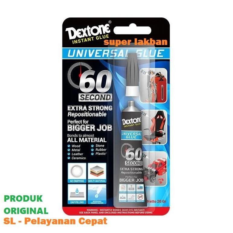 

Dextone Instant Glue Super Strong Universal Glue Gel Lebih Kental Aman Daya Rekat Lebih Kuat