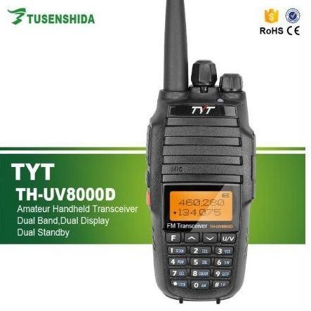 BARU HT TYT TH-UV8000-D 10W ULTRA POWER | WALKIE TALKIE HANDHELD TRANSCEIVER