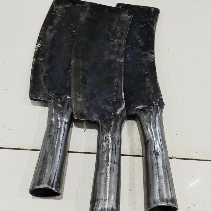Golok Tulang Daging Baja Per Mobil Super Tajam