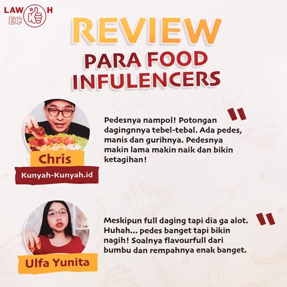 

BOLOSEGO PAKET COMBO NENDANG (Oseng Mercon Daging Iga Sapi + Rendang)