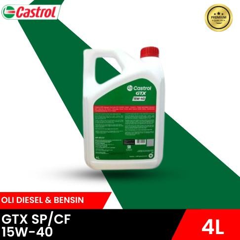 Oli Mesin Mobil Castrol GTX 15W40 SP Diesel Bensin