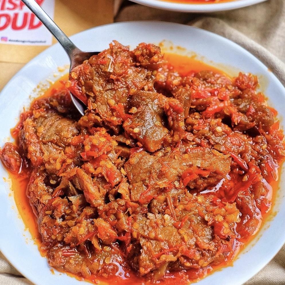 

Dendeng Sapi Moisty / Basah Balado Indud 500 Gram