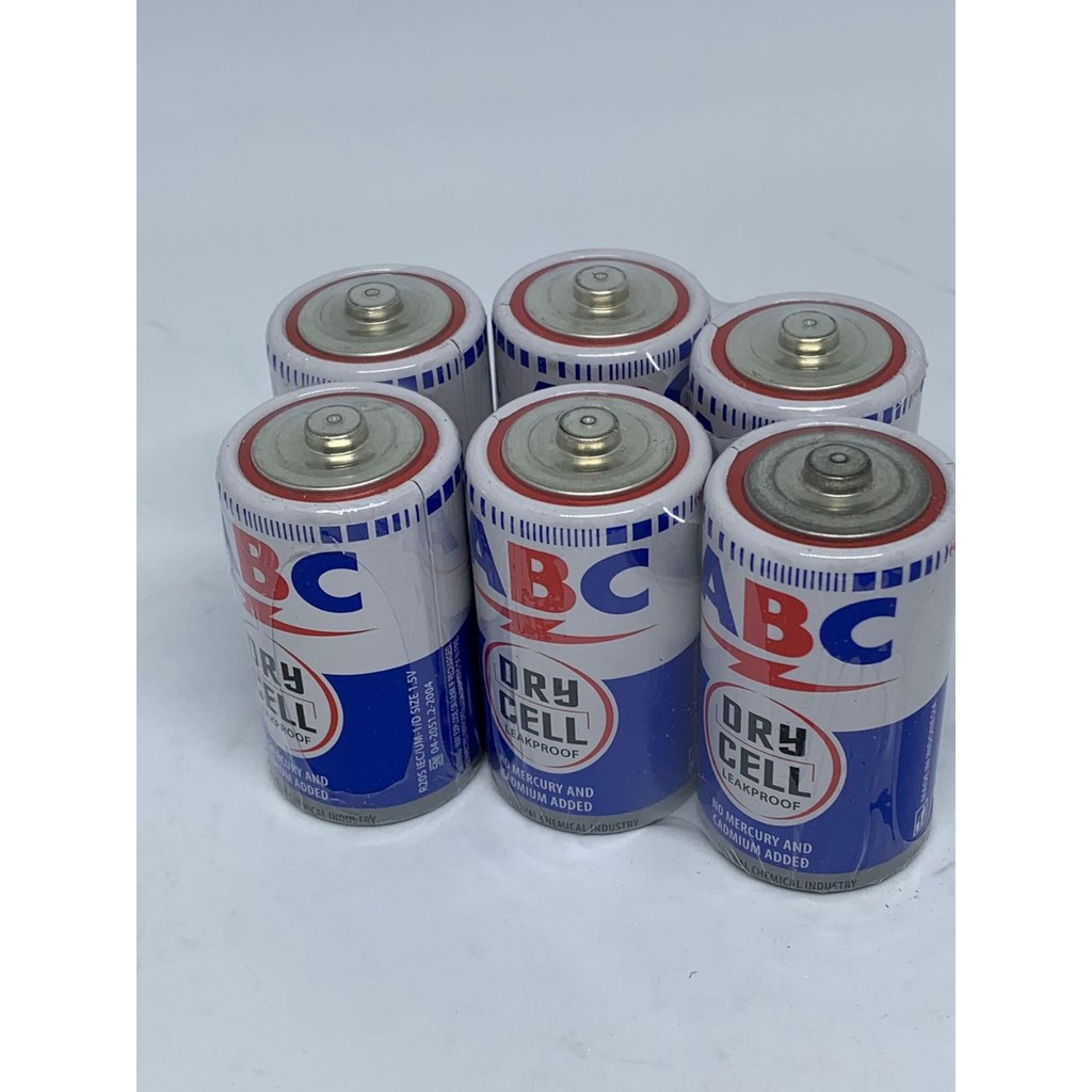 ABC biru besar / R20 / jumbo / baterai / battery / batu batre