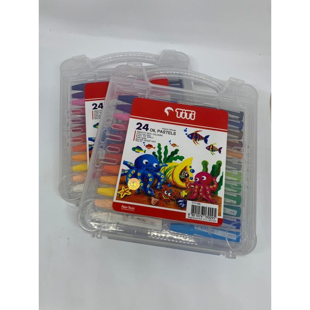 

Crayon Titi Oil Pastel 24 Warna
