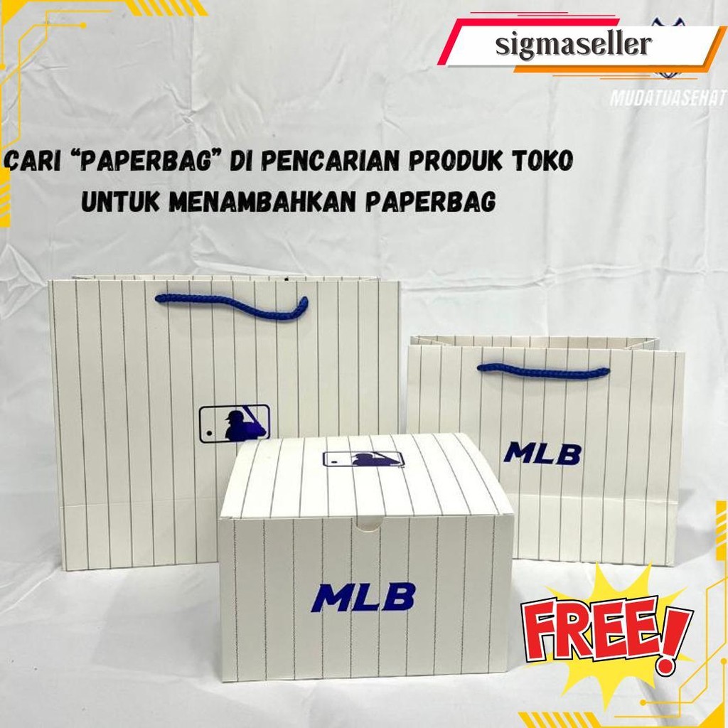 Mlb Ny Jacquard Hobo Bag Monogram Slingbag / Tas Bahu / Tas Selempang / Tas Wanita / Tas Pergi / Sli