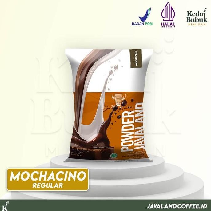 

baru bubuk minuman mochaccino 1kg - bubble drink powder rasa mocha cappuccino