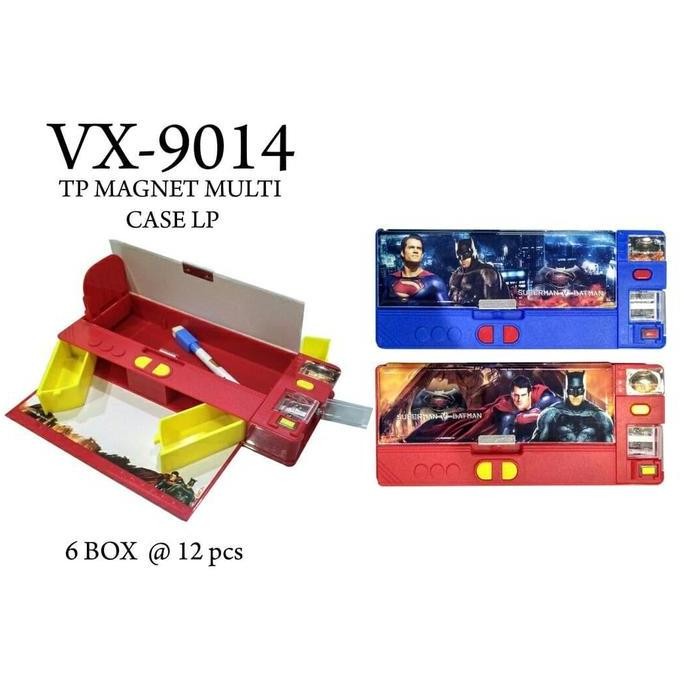 

Baru Tempat Pensil Magnet Superhero - Spiderman Avengers Superman Batman