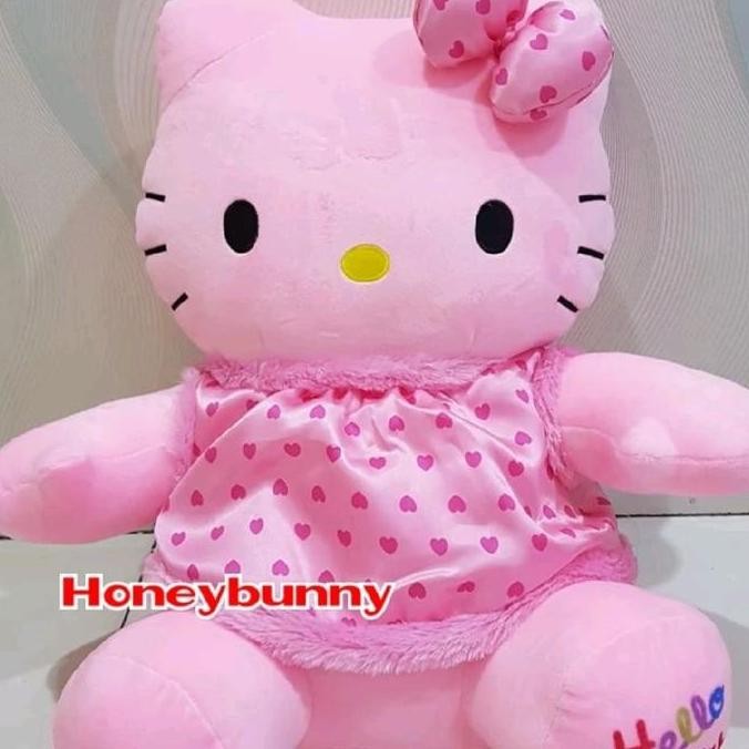 baru boneka hello kitty jumbo pink lucu imut karakter sanrio ori