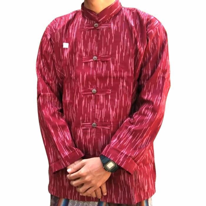 Sg Lurik Koko - Lurik Jawa - Lurik Katun - Baju Koko Jawa - Muslim Etnik