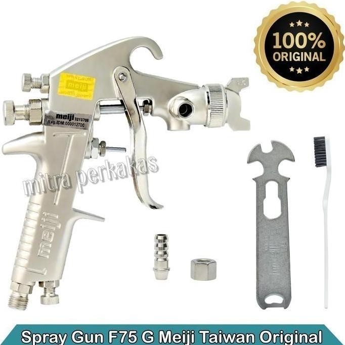 Meiji Spray Gun Tabung Atas F75 / Spray Gun Meiji F-75 Original