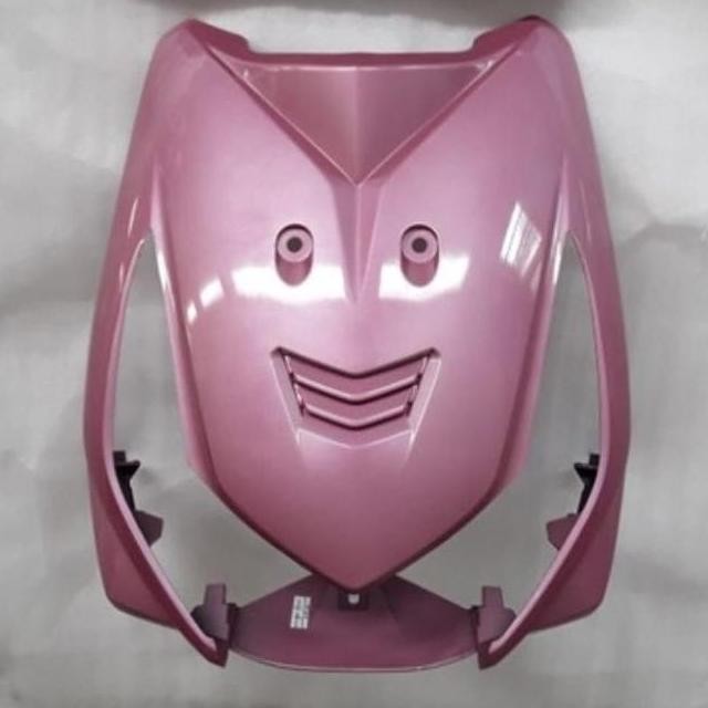 SPAREPART BEAT : 64301-KVY-960PPM COVER PANEL LAMPU DEPAN BEAT KARBU WARNA PINK ORI AHM