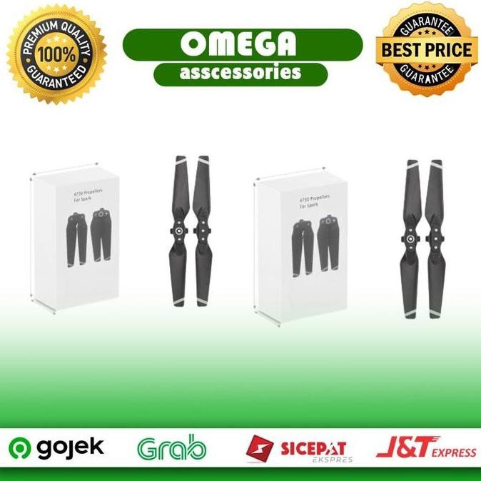 Baling Baling Drone Dji Spark Isi 4Pcs