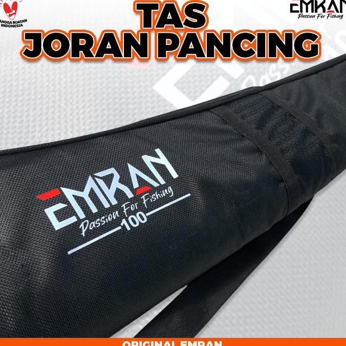 Tas Joran Pancing Multifungsi Emran Panjang 100 Cm Joran Casting Spinning Jigging Galatama
