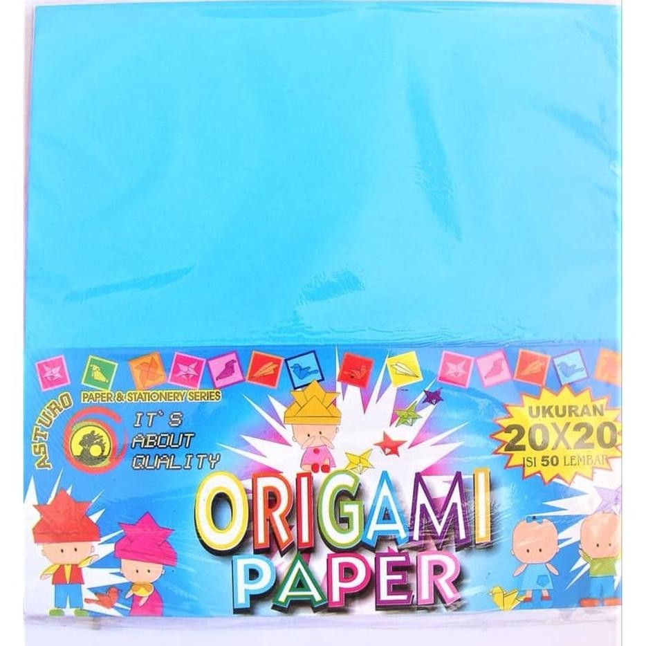 

Kertas Lipat Gami R 20X20 Asturo 50 Lembar