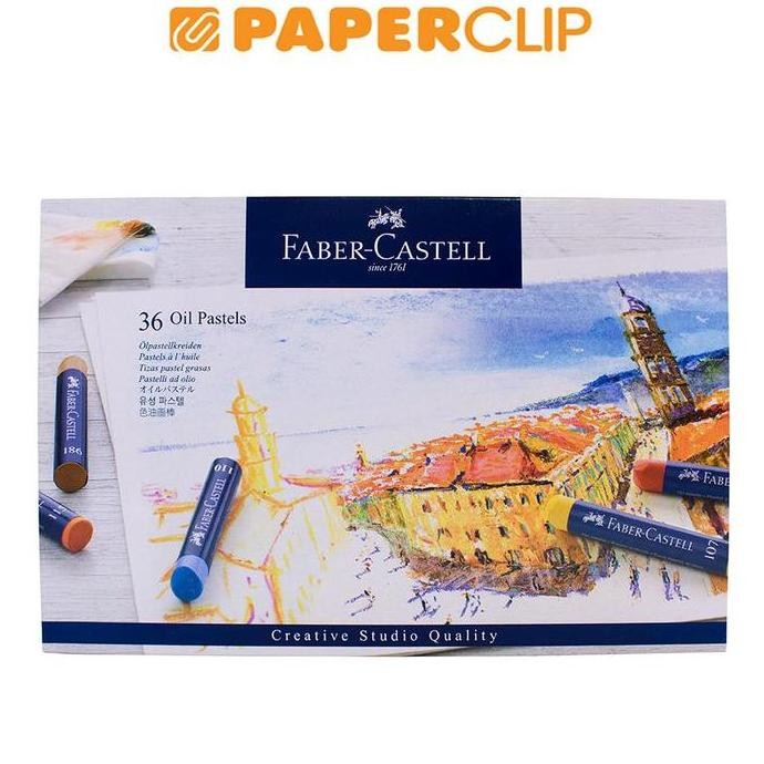 

BEBAS ONGKIR - CRAYON FABER CASTELL SET 36 COLOR CREATIVE STUDIO 127036